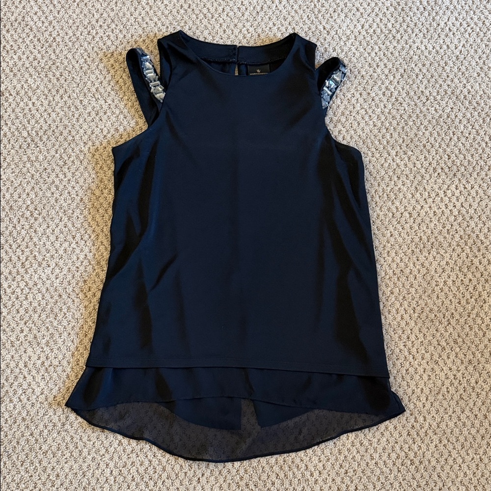 ‼️ Worthington Black Sleeveless Tank Top ‼️